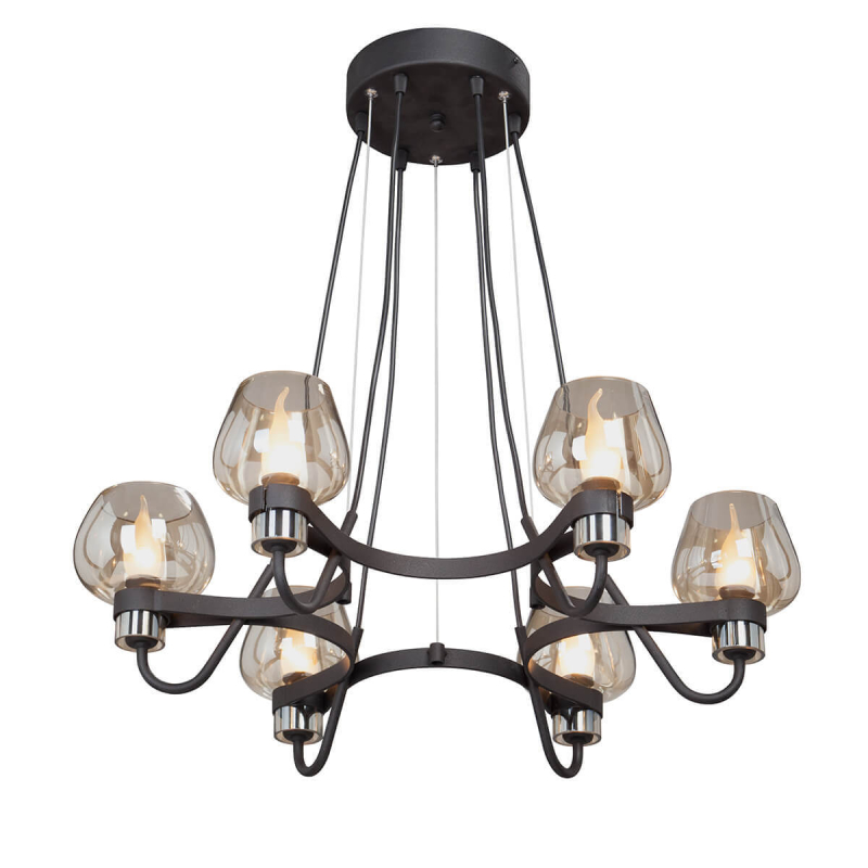 Подвесная люстра Vitaluce V4824-1/6S Подвесная люстра Vitaluce V4824-1/6S