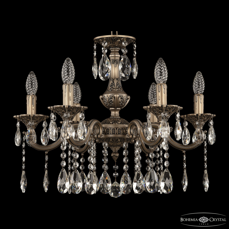 Подвесная люстра Bohemia Ivele Crystal AL78101/6/175 A SGB