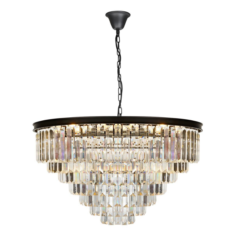 Подвесная люстра iLamp Triumph 6101-800 BK Подвесная люстра iLamp Triumph 6101-800 BK