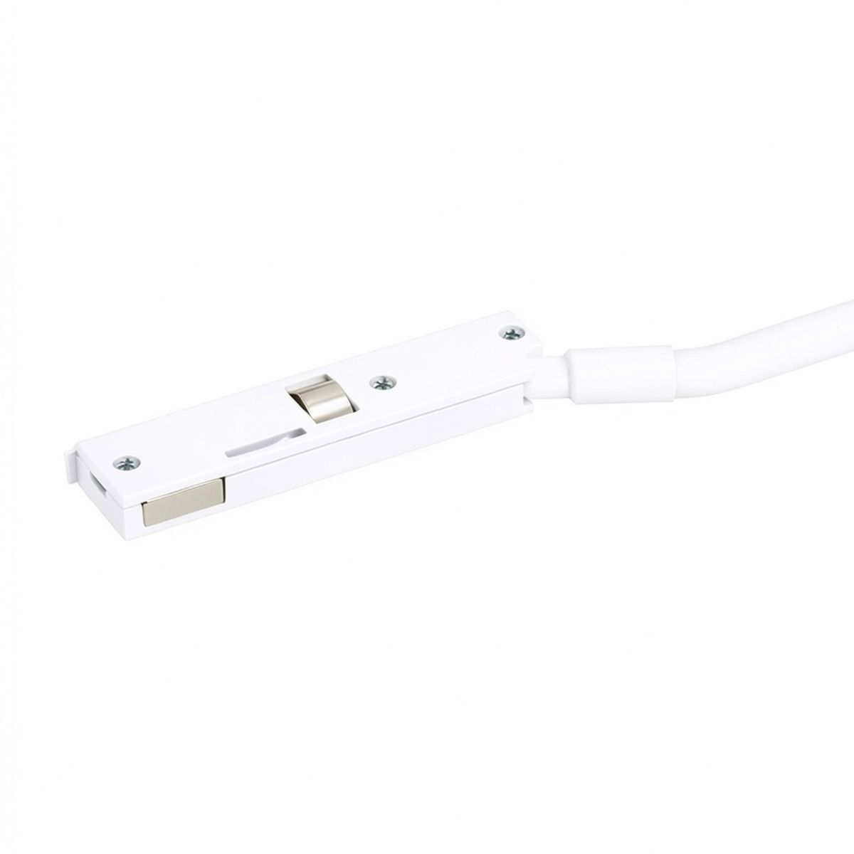 Коннектор питания для магнитного шинопровода Arlight MAG-MICROCOSM-CON-POWER-1500 (WH) (IP20 Пластик) 062992