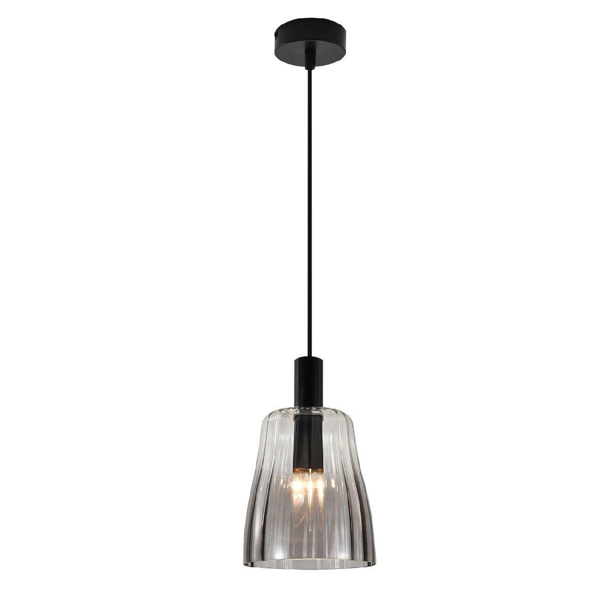 Подвесной светильник Indigo Soave 11047/B/1P Smoke V000490 Подвесной светильник Indigo Soave 11047/B/1P Smoke V000490
