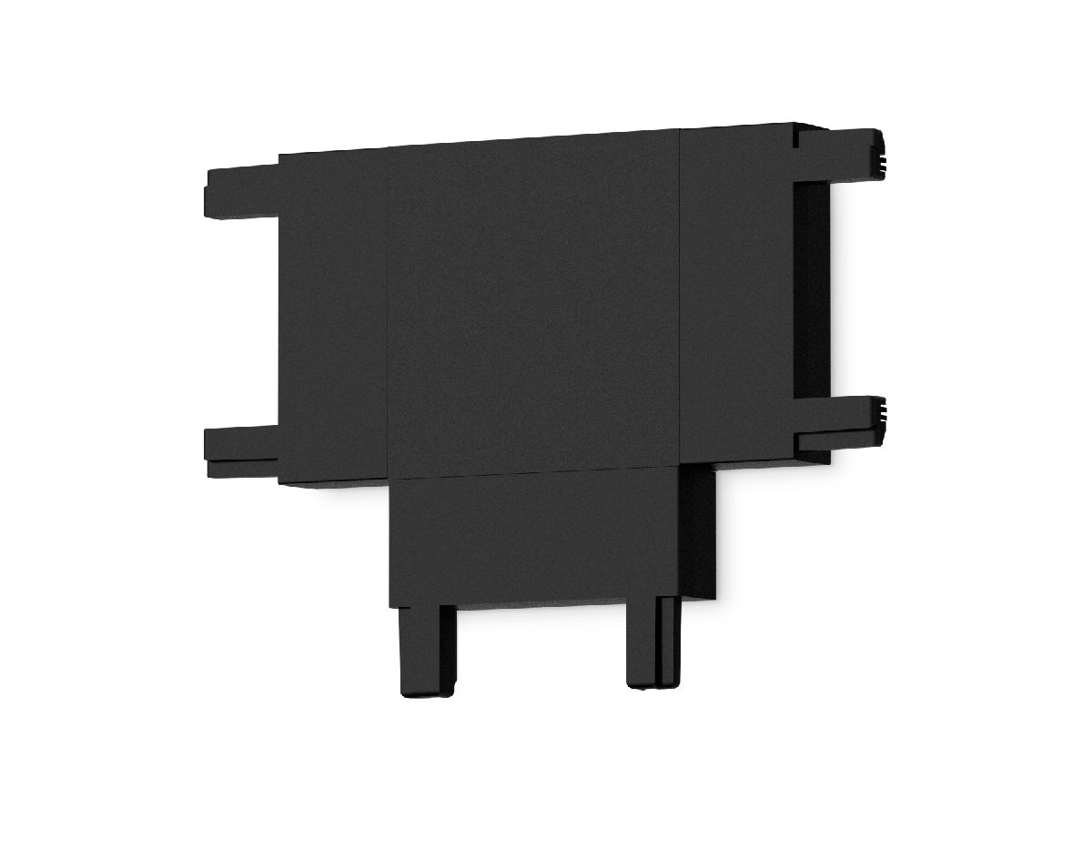 Коннектор T-образный для шинопровода Ambrella Light Magnetic Ultra Slim Track System GV1122 Коннектор T-образный для шинопровода Ambrella Light Magnetic Ultra Slim Track System GV1122
