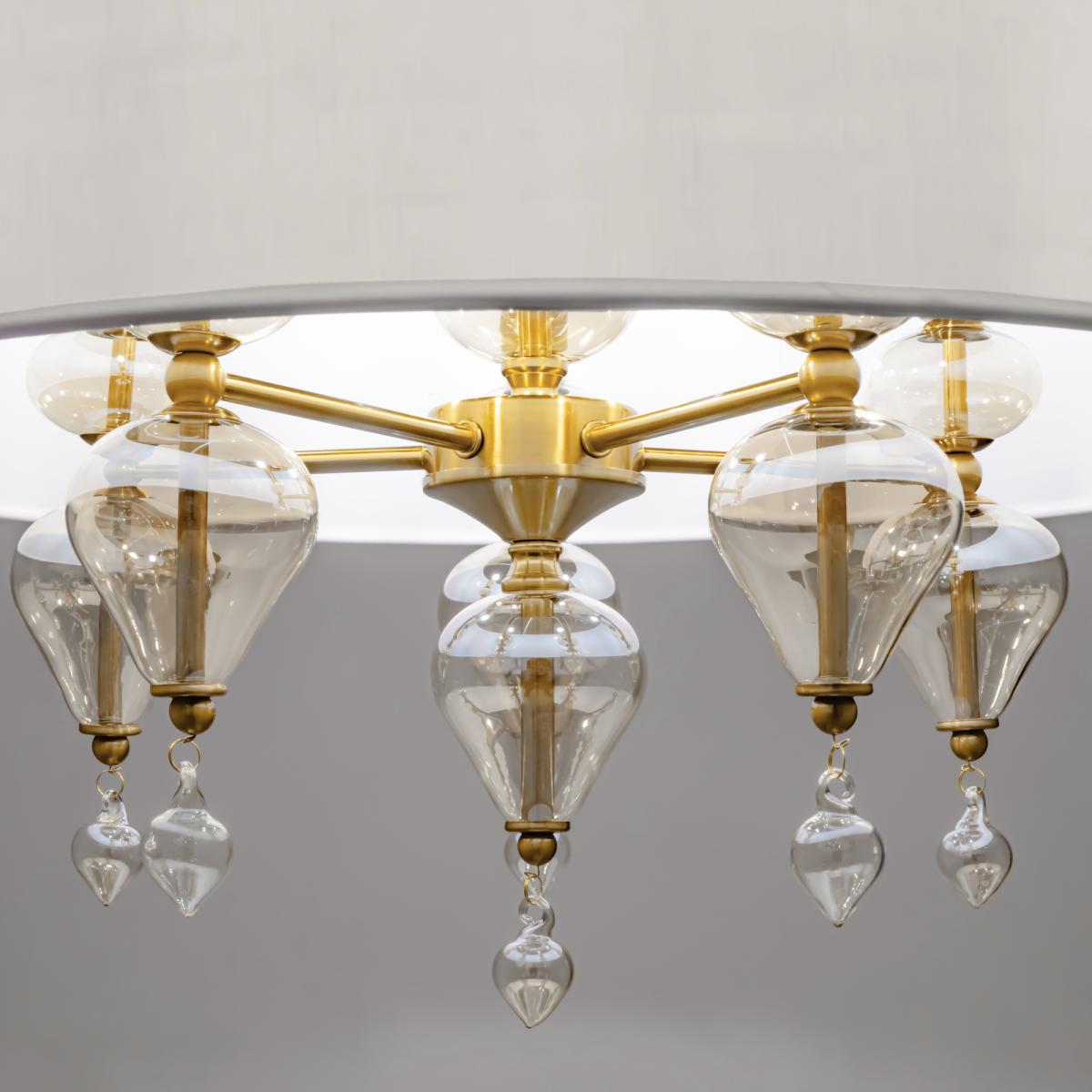 Люстра на штанге Freya Raise FR5369CL-05BS1