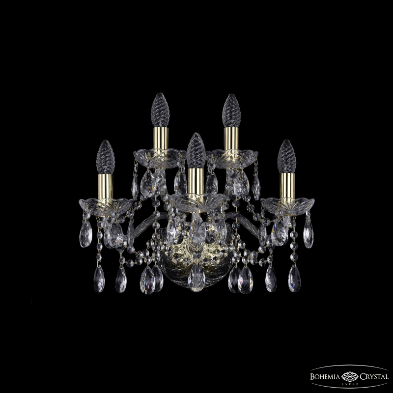Бра Bohemia Ivele Crystal 1413B/3+2/165 G Бра Bohemia Ivele Crystal 1413B/3+2/165 G