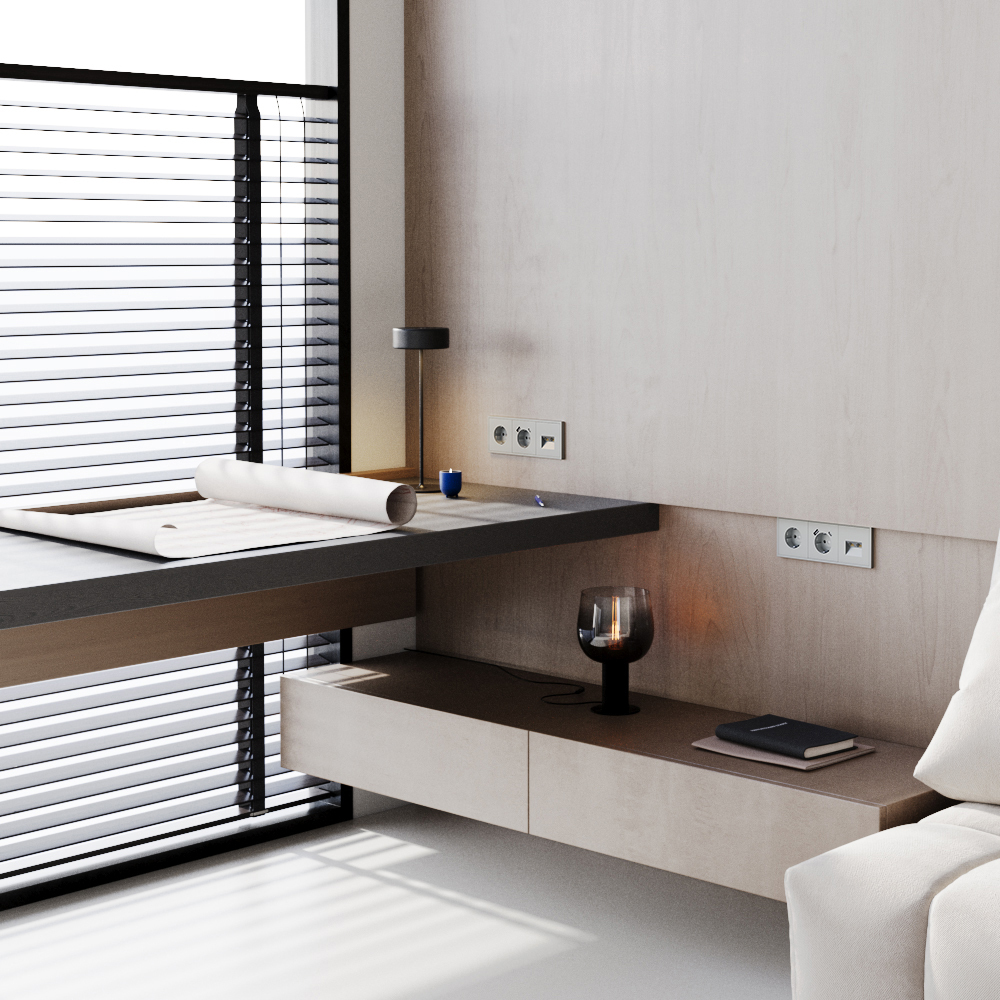 Розетка Voltum S70 VLS040105 (сталь)