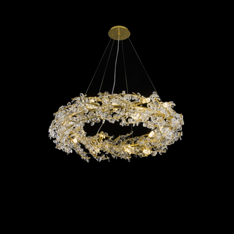 Подвесная люстра iLamp Savage 9065-D1000 GD Подвесная люстра iLamp Savage 9065-D1000 GD