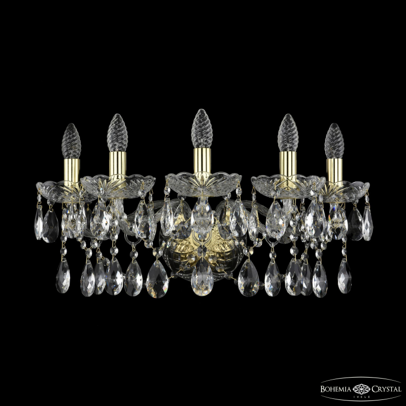 Бра Bohemia Ivele Crystal 1413B/5/200/XL G Бра Bohemia Ivele Crystal 1413B/5/200/XL G