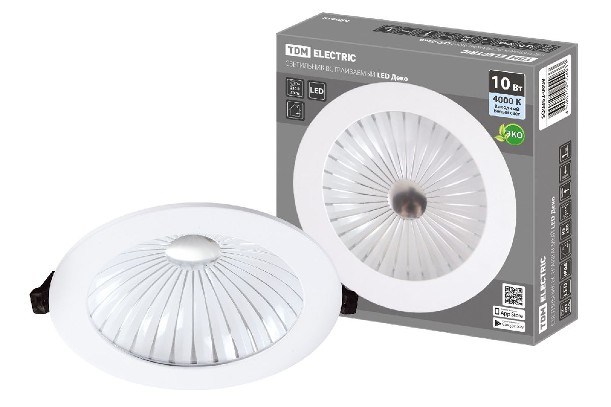 Встраиваемый светодиодный светильник TDM Electric Led Деко SQ0362-0009 Встраиваемый светодиодный светильник TDM Electric Led Деко SQ0362-0009