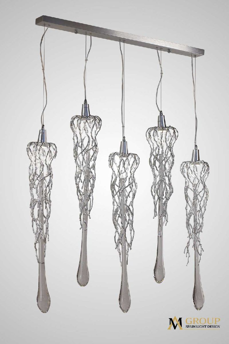 Подвесная люстра AM Group MANTECADO-5 CH Подвесная люстра AM Group MANTECADO-5 CH