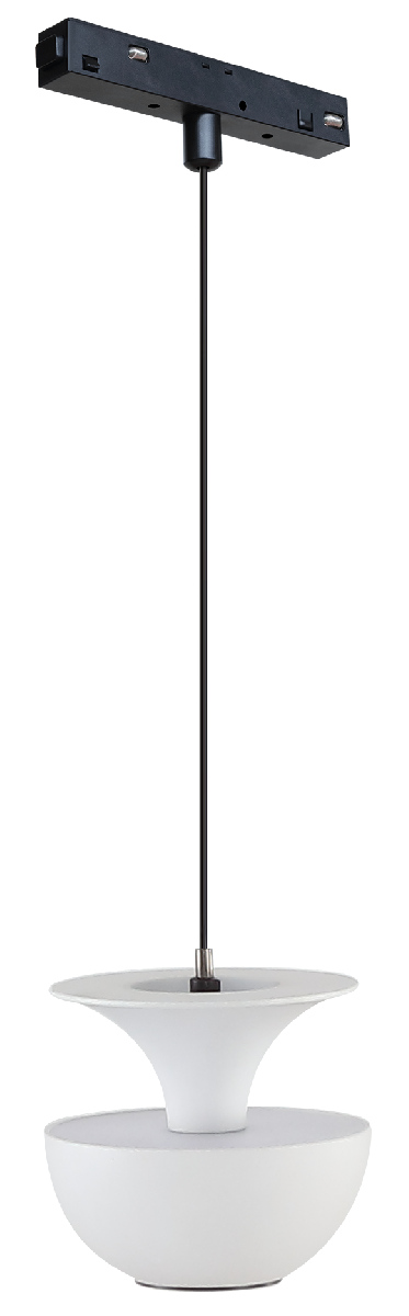 Трековый магнитный светильник iLedex Vision SMART 4822-012-D80-6W-38DG-WH