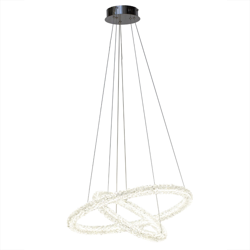 Подвесная люстра AM Group OVALE CH D600+400 Подвесная люстра AM Group OVALE CH D600+400