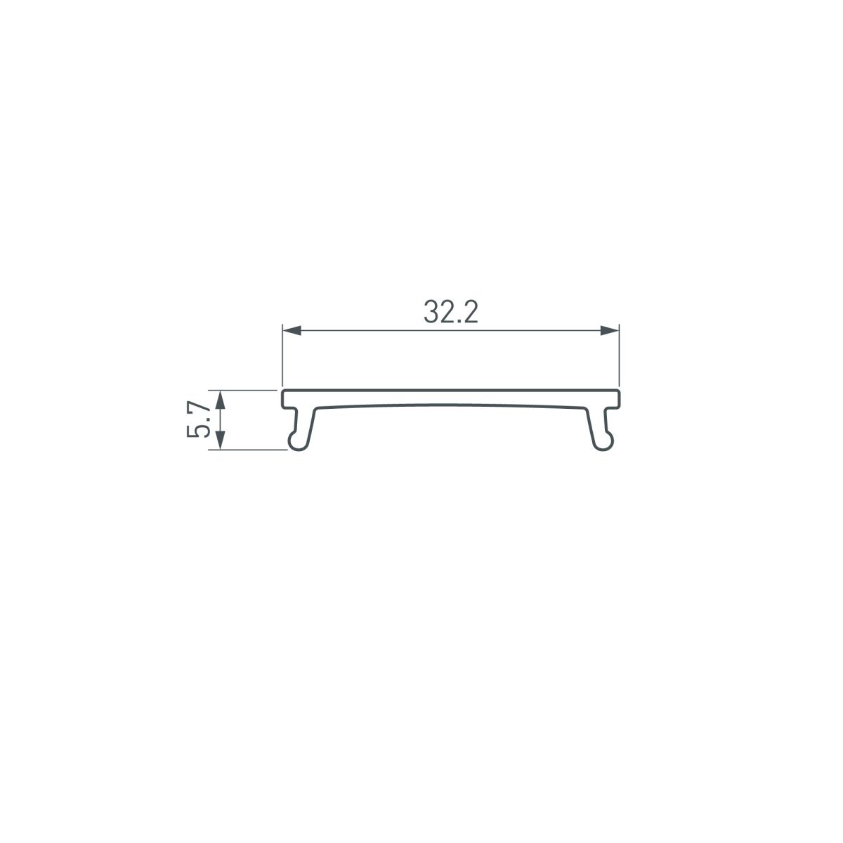 Экран Arlight LINIA32-FANTOM-MID-2000 OPAL (Пластик) 058473