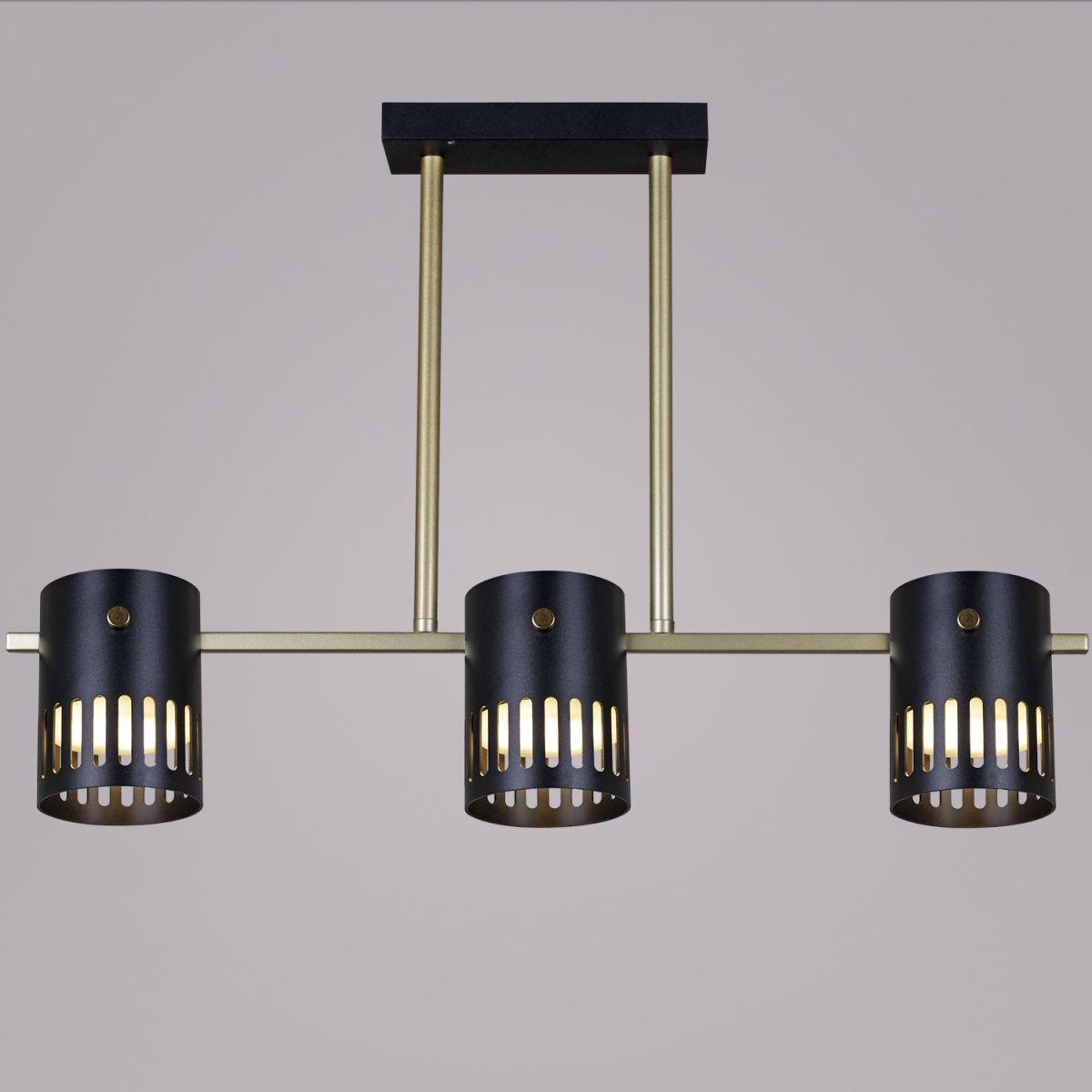 Потолочная люстра Reluce 06675-0.3-03 GD+BK GX53