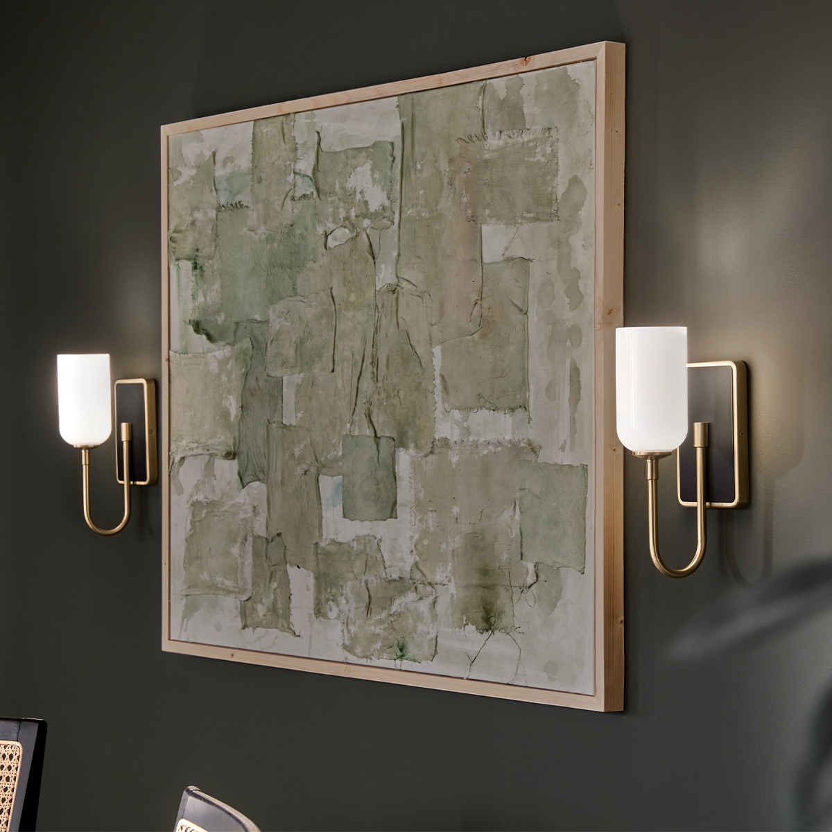 Бра для ванных комнат Kichler KL-SOLIA-1W-CPZB