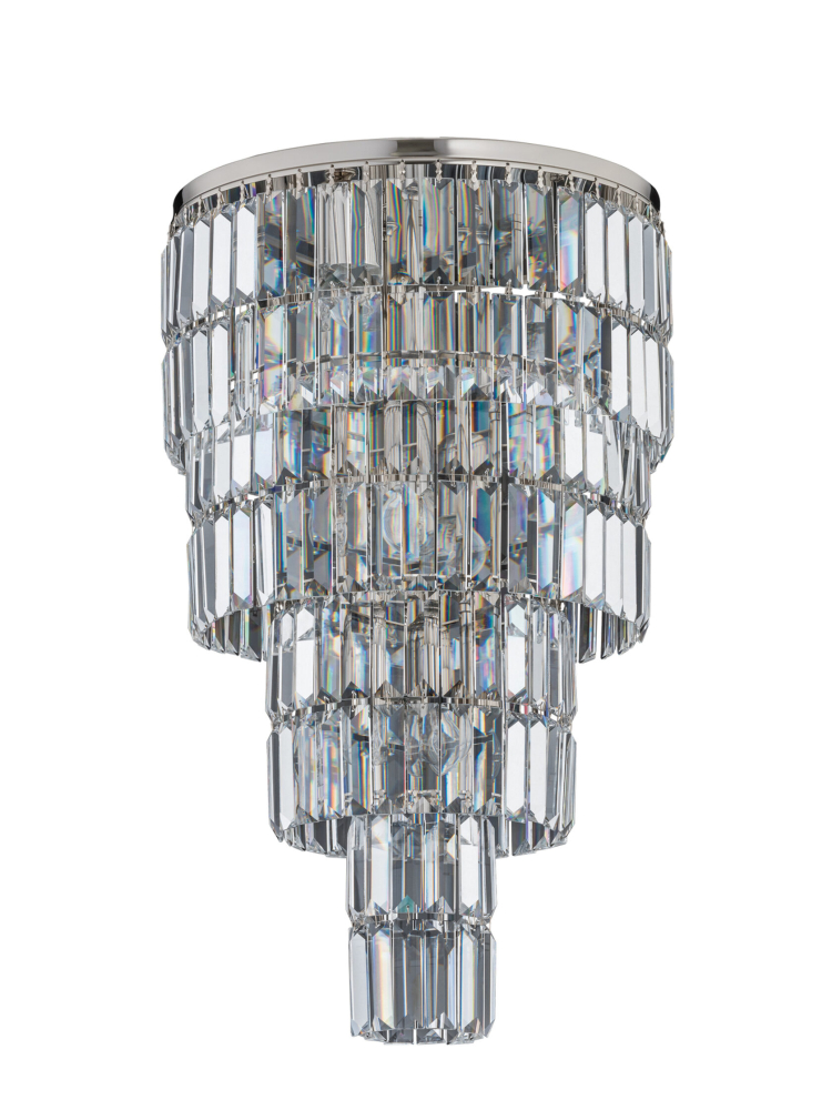 Каскадная люстра Kutek Ellini ELL-PLM-6(BN)350/II