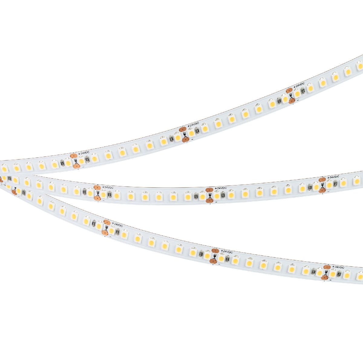 Светодиодная лента Arlight UL-A176-8mm 24V Warm2700 (15 W/m, IP20, 5m) 048135