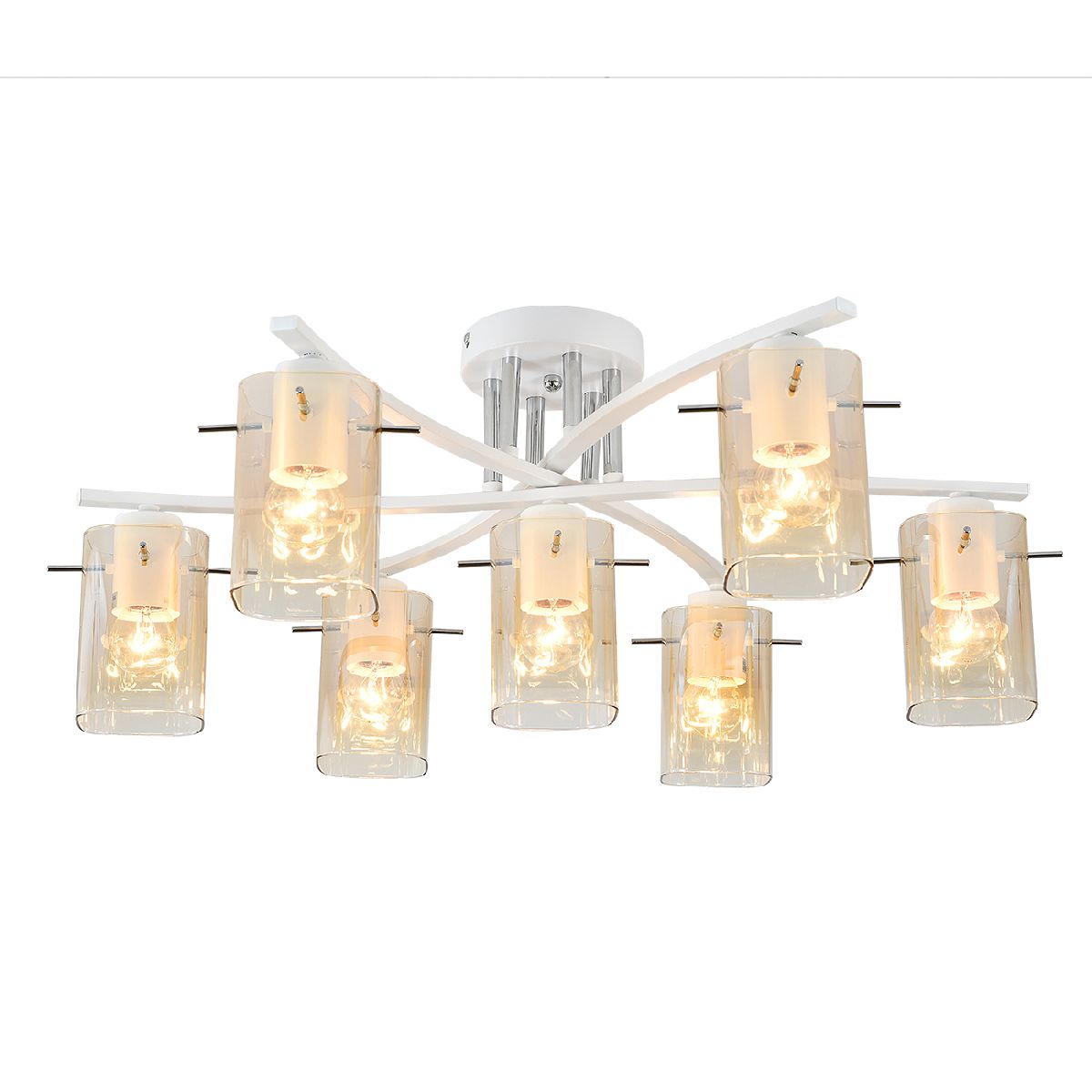 Потолочная люстра Escada Iberis 1101/7P White Потолочная люстра Escada Iberis 1101/7P White