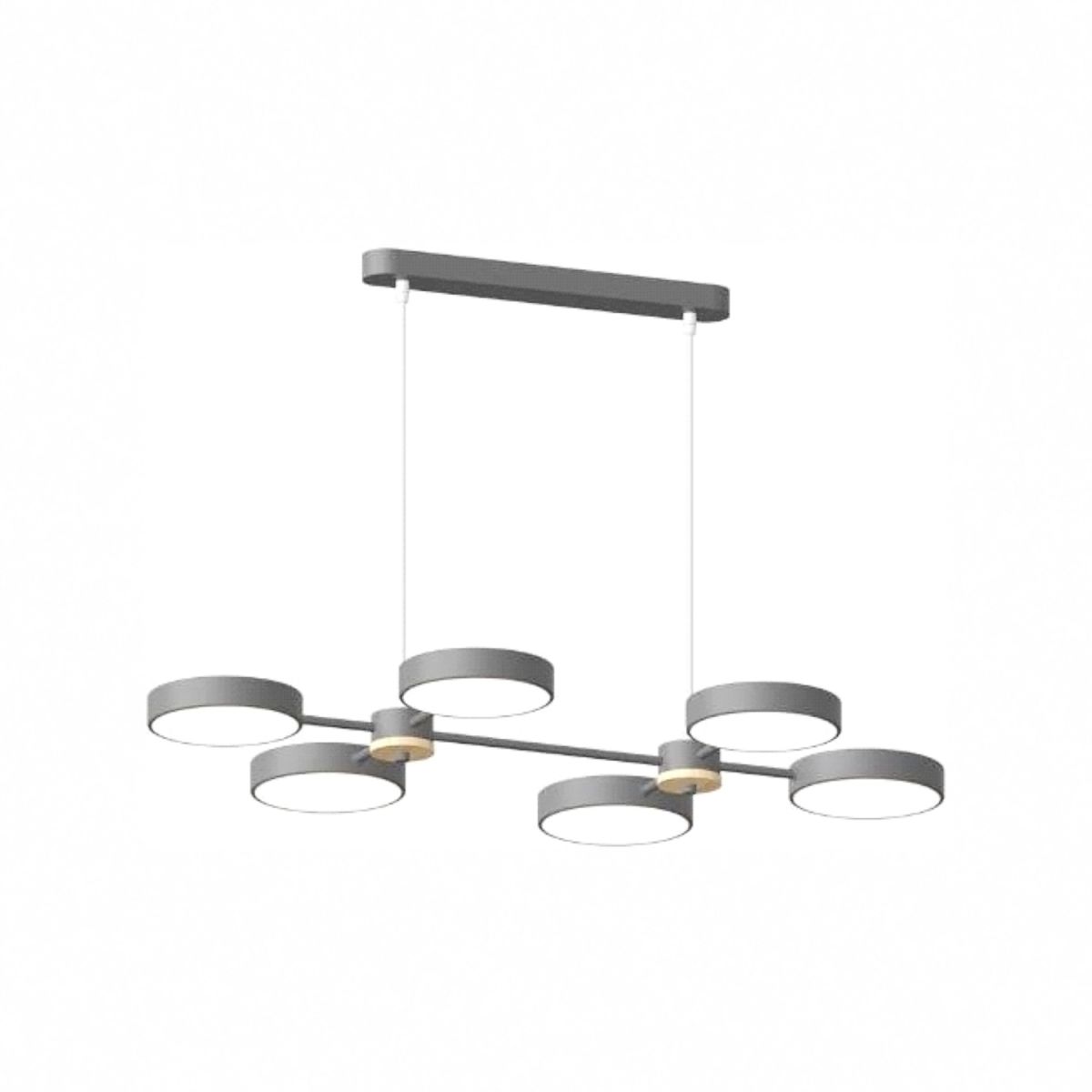 Подвесная люстра LED4U L3217-820 GR Подвесная люстра LED4U L3217-820 GR