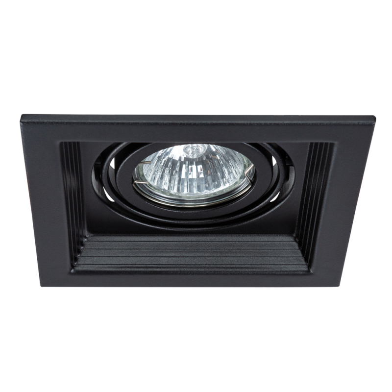 Встраиваемый светильник Arte Lamp Canis A6661PL-1BK Встраиваемый светильник Arte Lamp Canis A6661PL-1BK