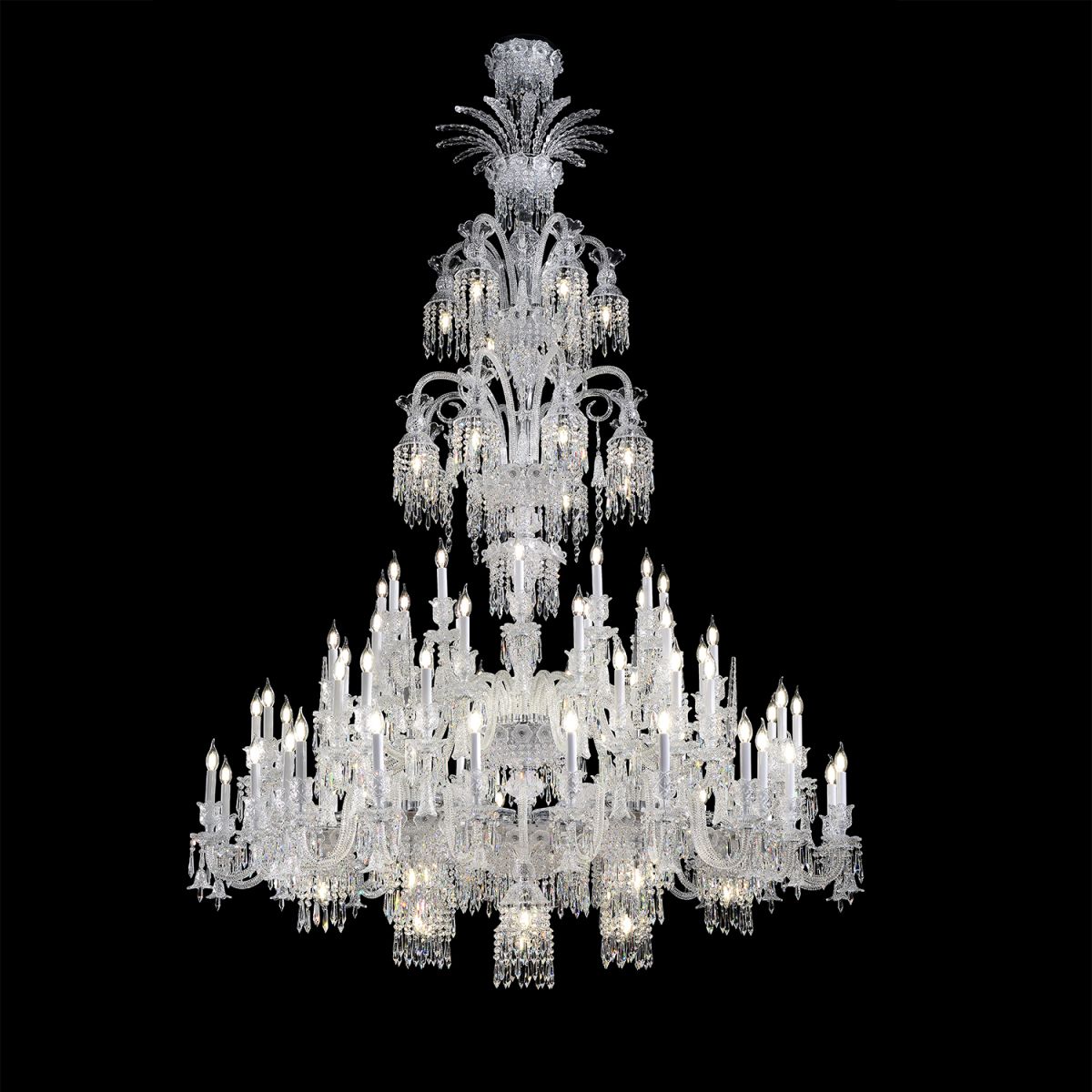 Подвесная люстра Crystal Lux VERSAILLES SP93 CHROME