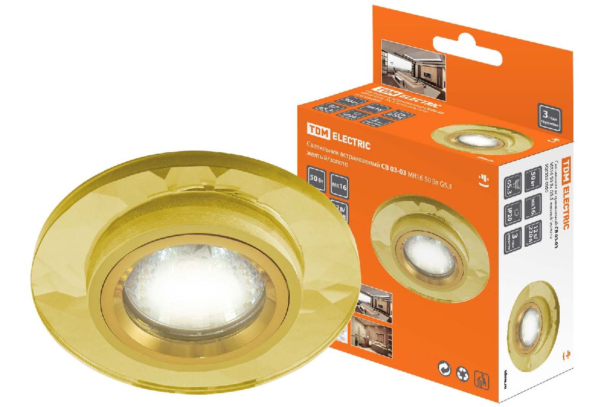 Встраиваемый светильник TDM Electric СВ 03-03 SQ0359-0050 Встраиваемый светильник TDM Electric СВ 03-03 SQ0359-0050