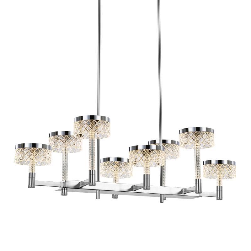 Подвесная люстра Delight Collection MD21020075 MD21020075-8B chrome Подвесная люстра Delight Collection MD21020075 MD21020075-8B chrome