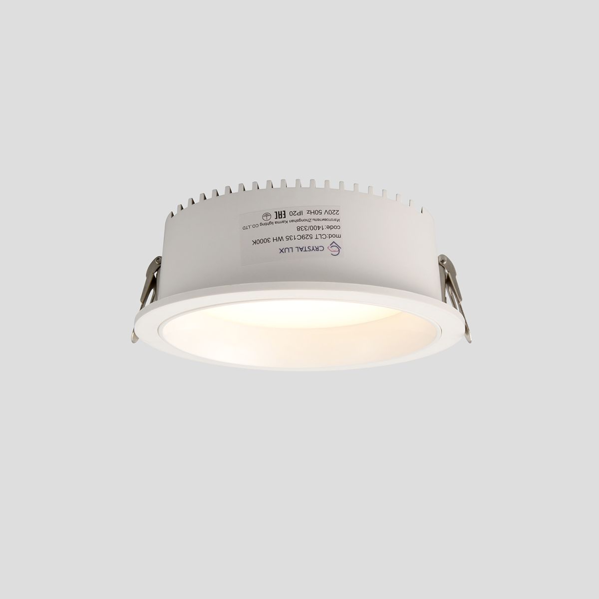 Встраиваемый светильник Crystal Lux CLT 529C135 WH 3000K Встраиваемый светильник Crystal Lux CLT 529C135 WH 3000K