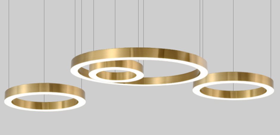 Подвесная люстра ImperiumLoft Light Ring Horizontal 177929-22