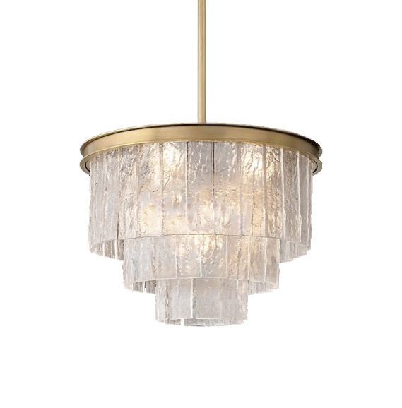 Подвесная люстра Delight Collection Glace KG0998P-5R brass Подвесная люстра Delight Collection Glace KG0998P-5R brass