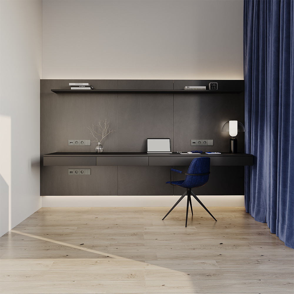 Выключатель двухклавишный Voltum S70 VLS020106 (титан)