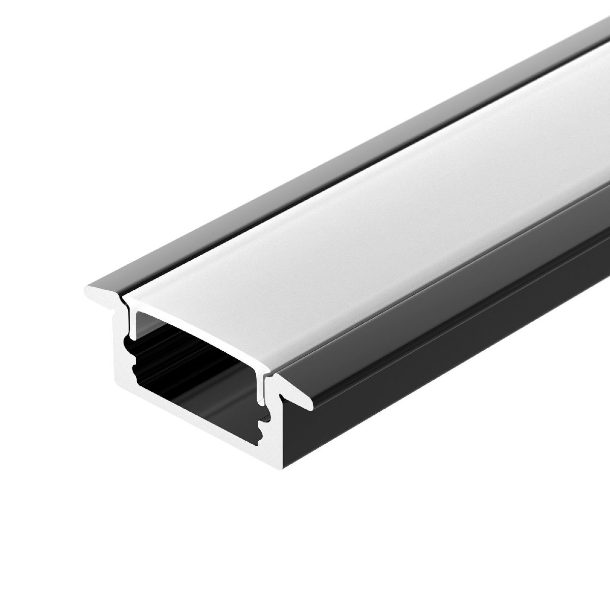 Профиль Arlight LINE-2308-F-2000 ANOD BLACK 040301 Профиль Arlight LINE-2308-F-2000 ANOD BLACK 040301