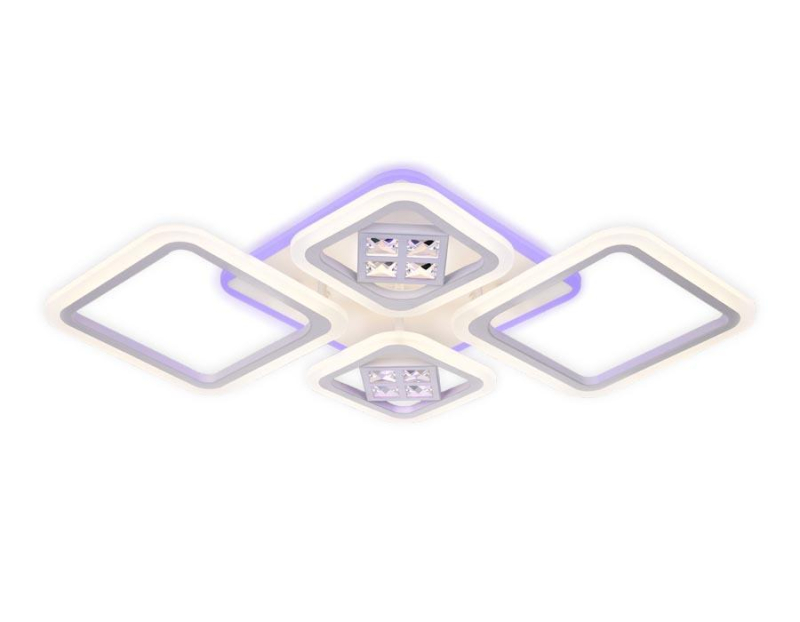 Потолочная светодиодная люстра Ambrella Light Acrylica Ice FA286