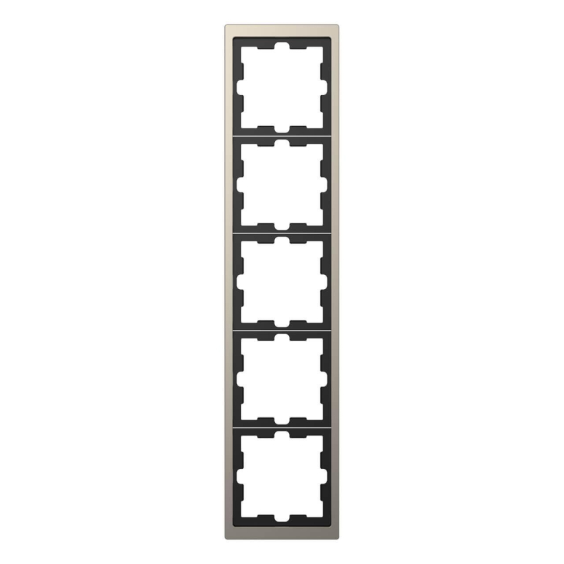 Рамка 5-постовая Schneider Electric Merten D-Life MTN4050-6550