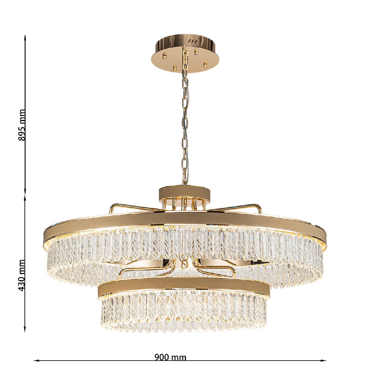 Подвесная люстра Favourite Visconte 4304-10P