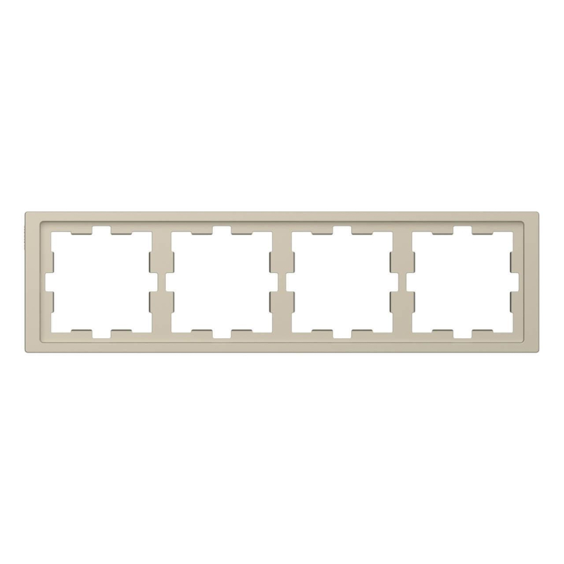 Рамка 4-постовая Schneider Electric Merten D-Life MTN4040-6533