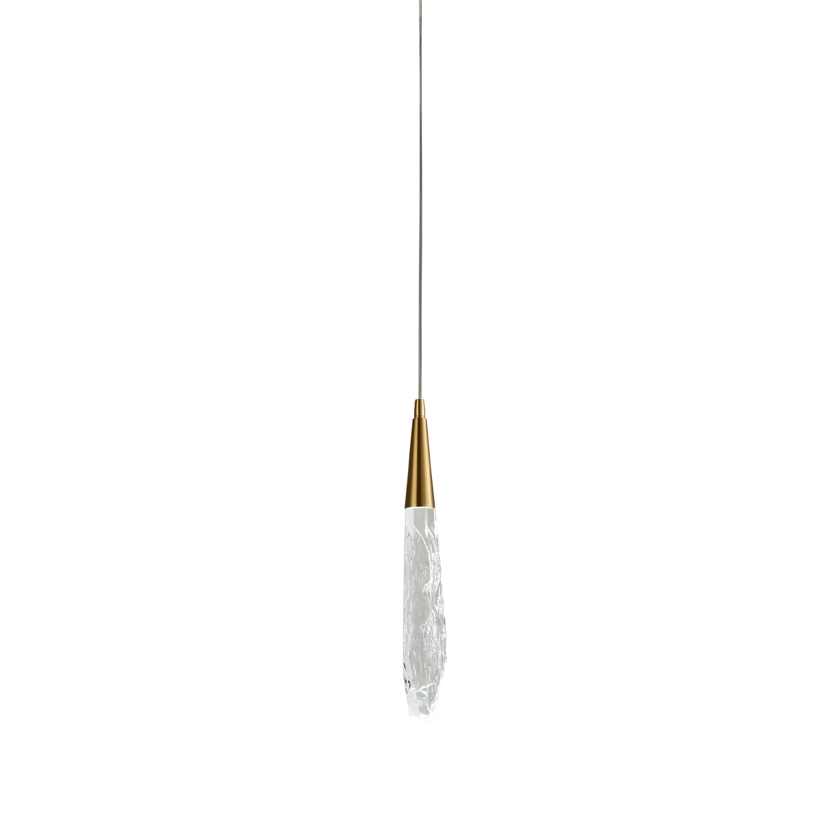 Подвесной светильник Delight Collection OD2438-1 gold/clear Подвесной светильник Delight Collection OD2438-1 gold/clear