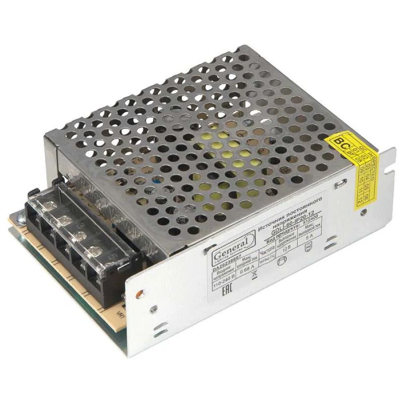Драйвер General GDLI-400-IP20-12 519123 Драйвер General GDLI-400-IP20-12 519123