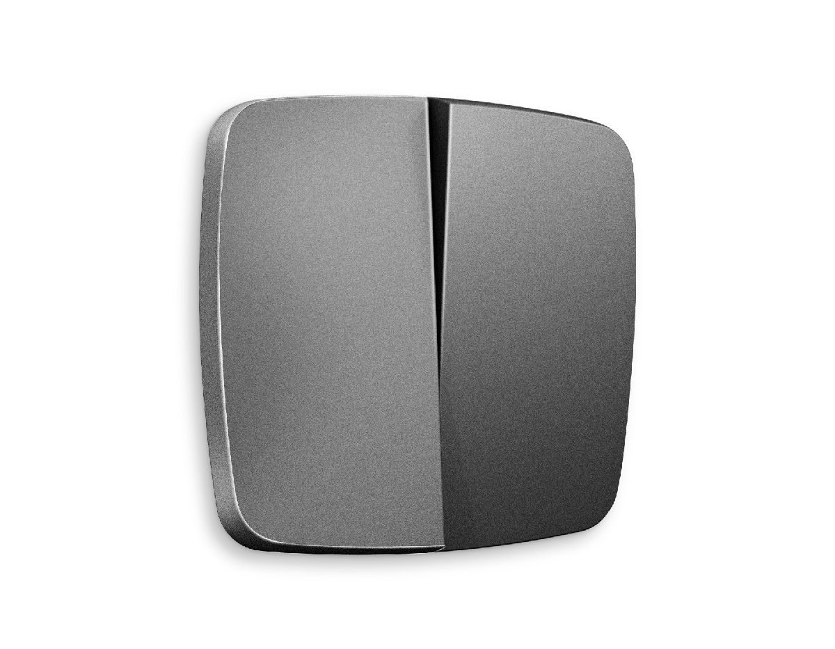 Лицевая панель для выключателя двухклавишного Ambrella Volt Omega OP6530