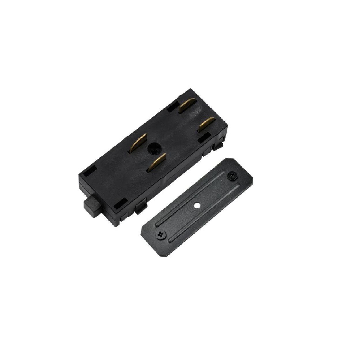 Коннектор питания прямой Aployt Magnetic track 220 APL.0280.00.01 Коннектор питания прямой Aployt Magnetic track 220 APL.0280.00.01