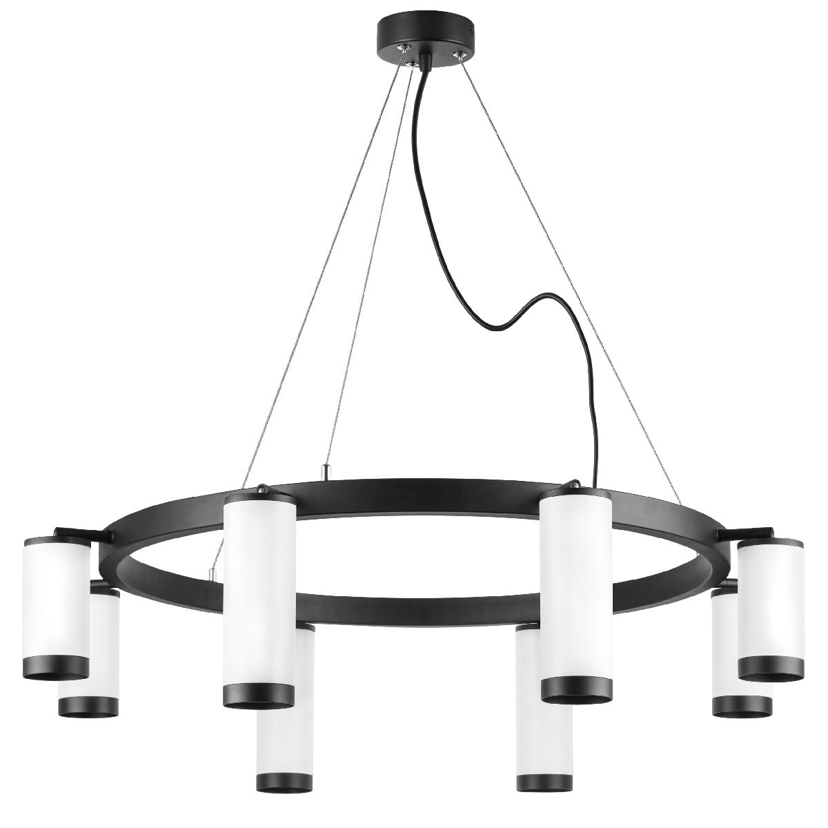 Подвесная люстра Lightstar Rullo (571018+214436-4+214486-4+203437-8) LR01886436440 Подвесная люстра Lightstar Rullo (571018+214436-4+214486-4+203437-8) LR01886436440