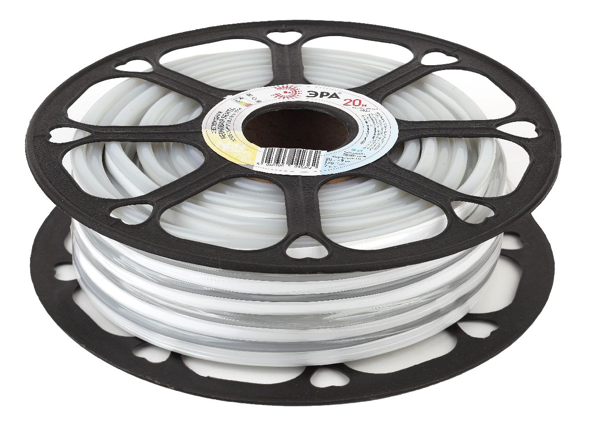 Светодиодная неоновая лента Эра 220В 2835 7Вт/м 2700К 20м IP67 N2835-120-IP67-220V-20m-2700 Б0043074 Светодиодная неоновая лента Эра 220В 2835 7Вт/м 2700К 20м IP67 N2835-120-IP67-220V-20m-2700 Б0043074