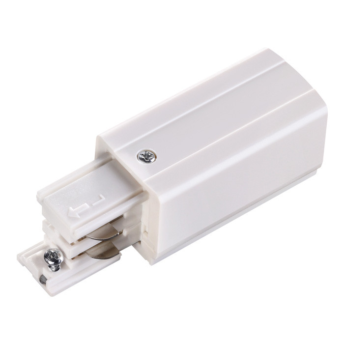 Подвод питания Novotech track white 3phase 135046 Подвод питания Novotech track white 3phase 135046