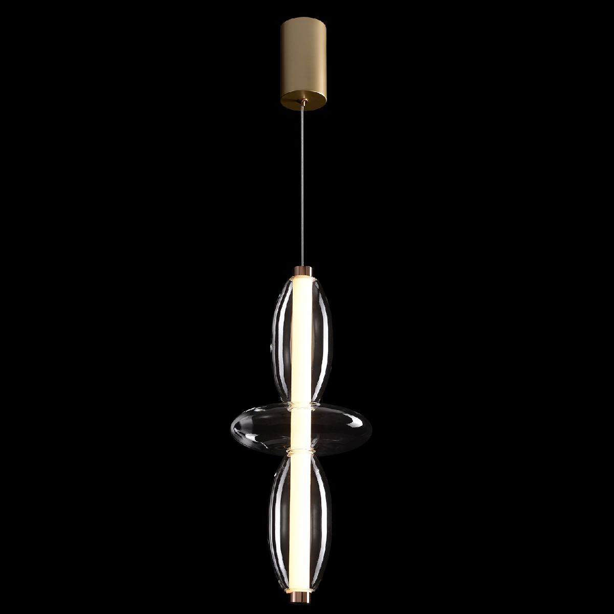 Подвесной светильник Crystal Lux QUASAR SP14W LED TRANSPARENT Подвесной светильник Crystal Lux QUASAR SP14W LED TRANSPARENT