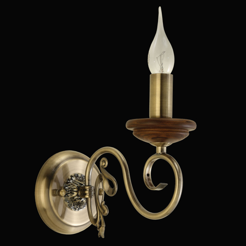 Бра Natali Kovaltseva LUXURY WOOD 11357/1W ANTIQUE,WALNUT Бра Natali Kovaltseva LUXURY WOOD 11357/1W ANTIQUE,WALNUT
