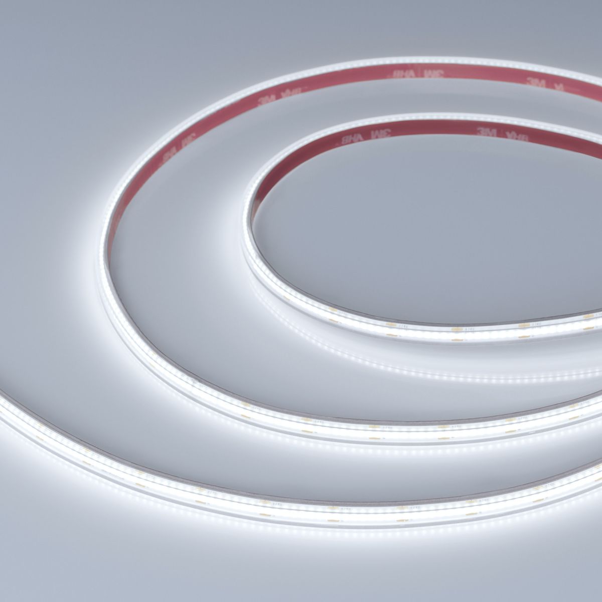 Светодиодная лента герметичная Arlight COB-PS-X400-7mm 24V White6000 (7.2 W/m, IP67, 5m) 041698(1)
