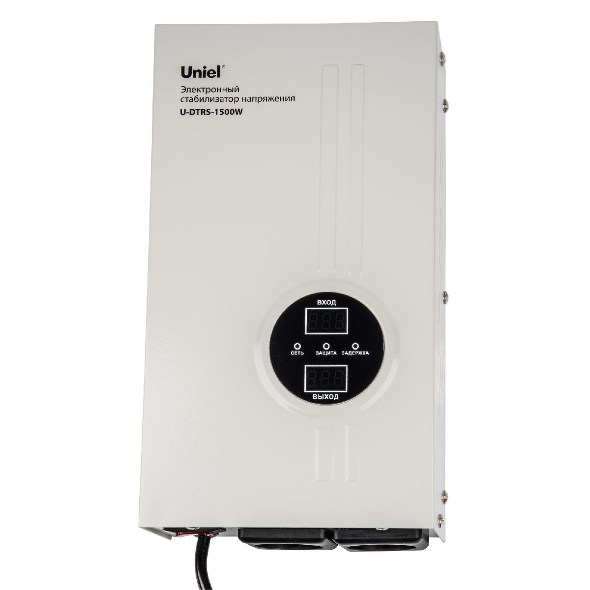 Стабилизатор напряжения Uniel U-DTRS-1500W UL-00010578 Стабилизатор напряжения Uniel U-DTRS-1500W UL-00010578