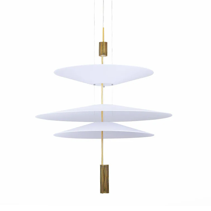 Подвесной светильник Delight Collection 9221P/3 gold/white Подвесной светильник Delight Collection 9221P/3 gold/white