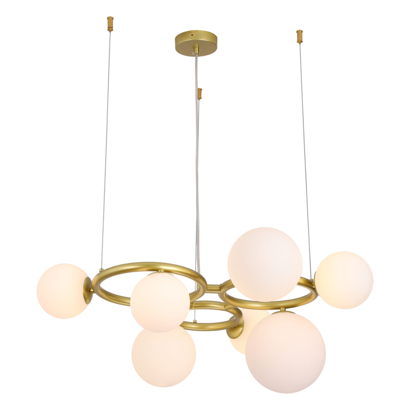 Подвесная люстра Lussole Loft Downey LSP-8804 Подвесная люстра Lussole Loft Downey LSP-8804