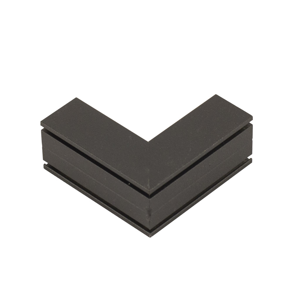 Угловой внутренний коннектор для накладного магнитного шинопровода AM Group Magnet AM504 BK