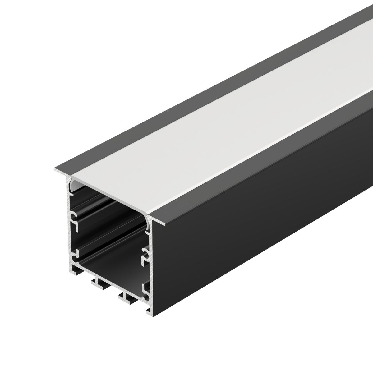 Профиль Arlight LINIA49-F-M-2000 BLACK (Алюминий) 057040 Профиль Arlight LINIA49-F-M-2000 BLACK (Алюминий) 057040